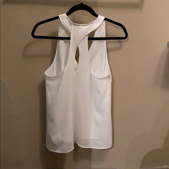 Banana Republic white dressy halter tank XS - Picture 2 of 5
